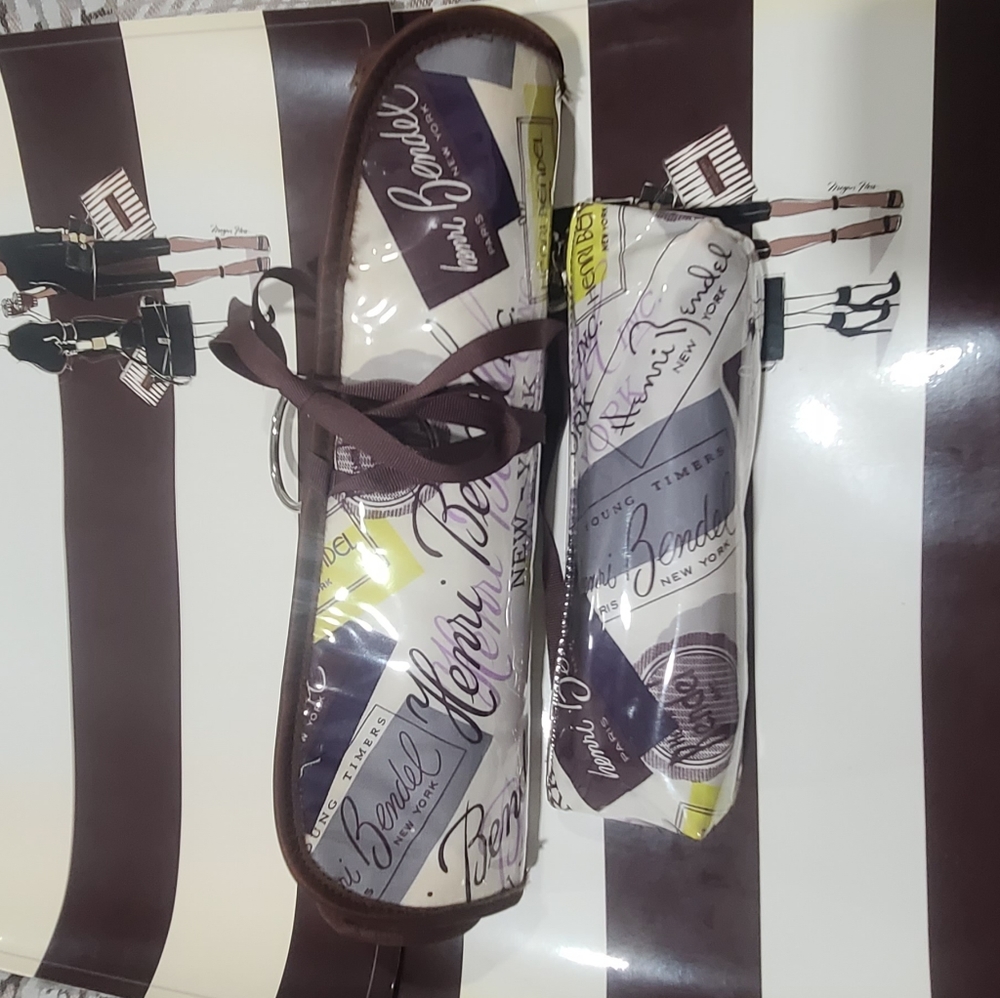 👶🧒👦🧑🧑 Henri Bendel Jewelry Roll & Cosm